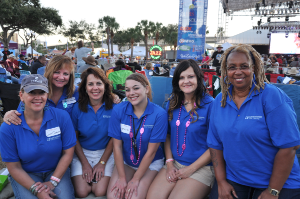 Nationwide Title Clearing Volunteers at Clearwater Jazz Holiday 2012
