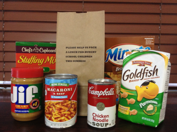 Nationwide Title Clearing (NTC) Collects Stocked Lunch Bags For Palm Harbor Food Pantry s Summer Program