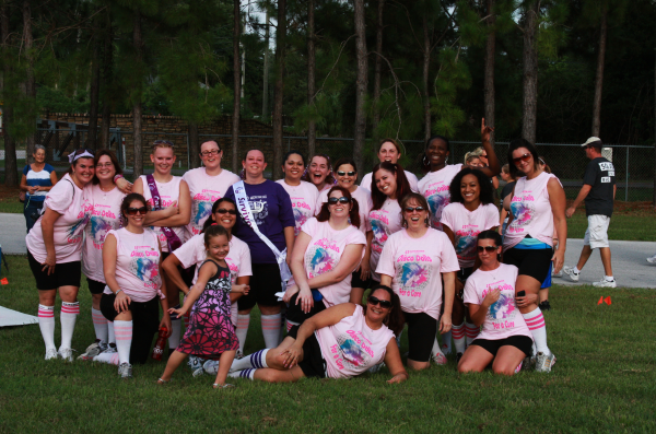 Nationwide Title Clearing Disco Dolls for a Cure at the Relay for Life of Palm Harbor 2010