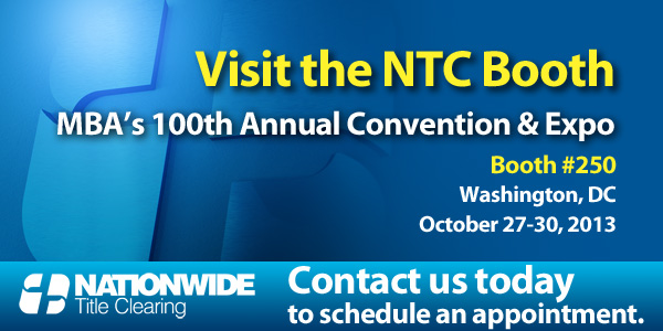 Meet with Nationwide Title Clearing at the MBA's 100th Annual Convention
