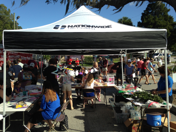 Nationwide Title Clearing Volunteers at the Harbor Art Festival